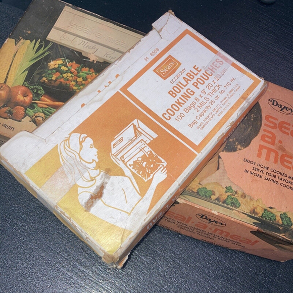 Vintage Retro White Dazey Seal A Meal Model Original Box Vintage With Bags Rare - Picture 4 of 5